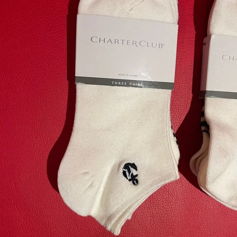 Three paire socks